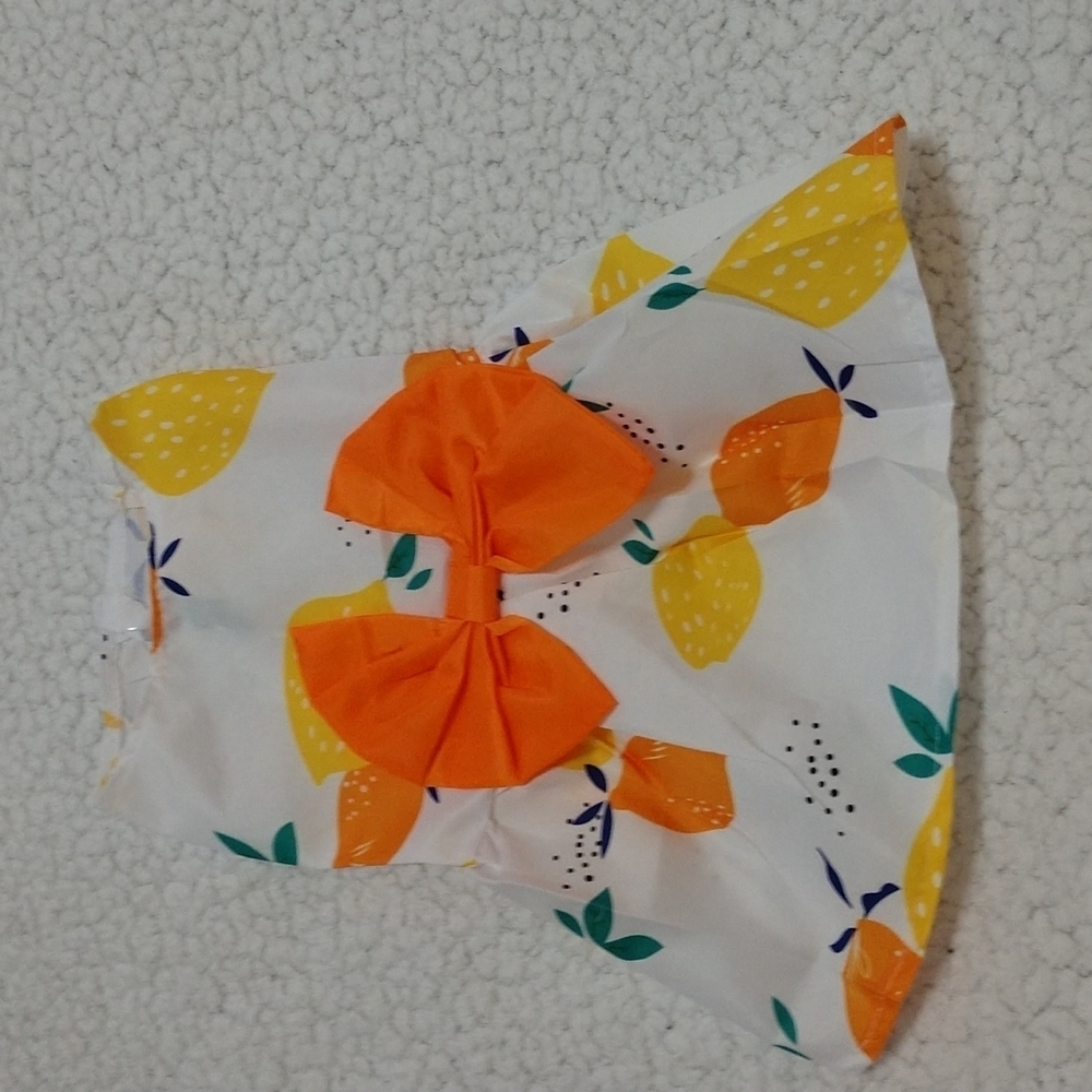 New in Package Small Dog Summer Dress With Bow Size M